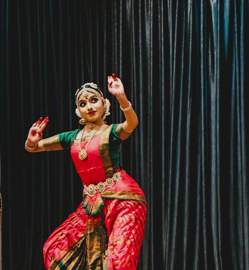 A classical dancer performing on stage